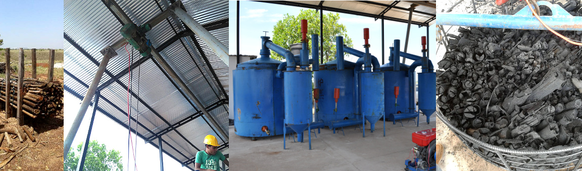 Planta de Pirólisis en La Pedregoza Pyrolysis Plant at La Pedregoza