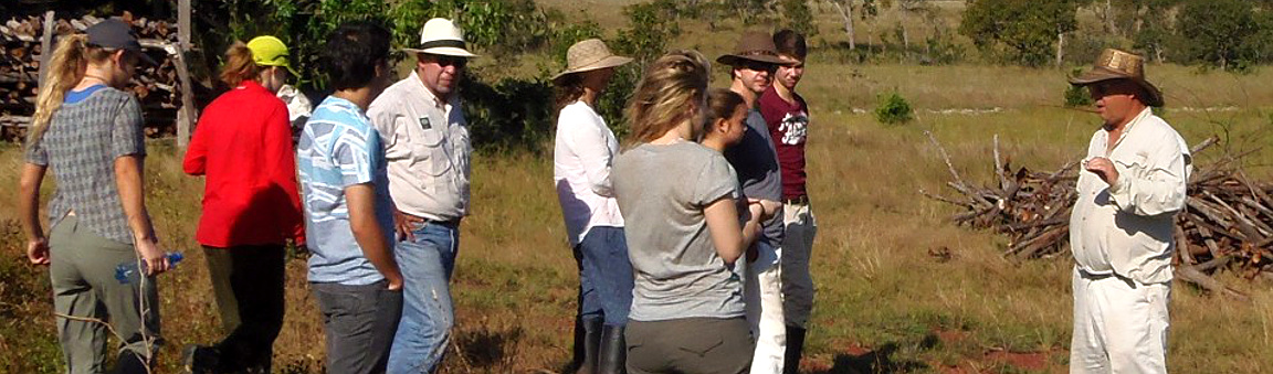 Agroturistas en La Pedregoza